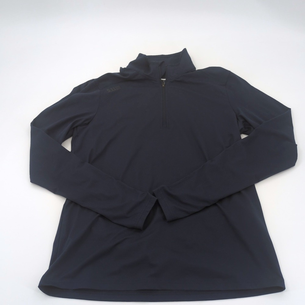 5.11 Tactical PT-R Catalyst Pro Top 1/4 Zip Pullover Men's Navy Blue S 82134-721